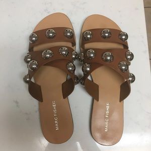 Marc Fisher studded sandals